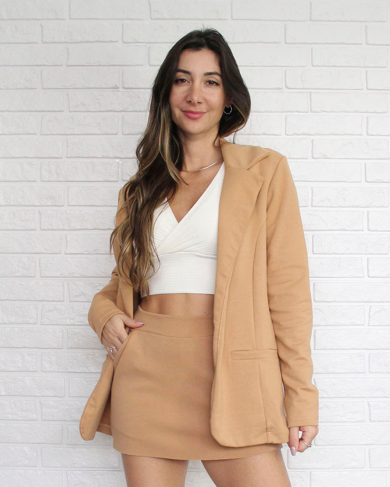 Blazer Bliss Capuccino