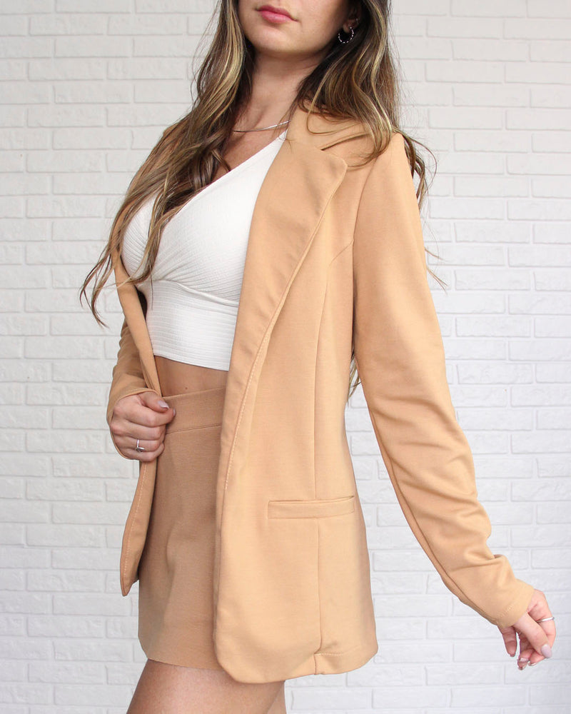 Blazer Bliss Capuccino