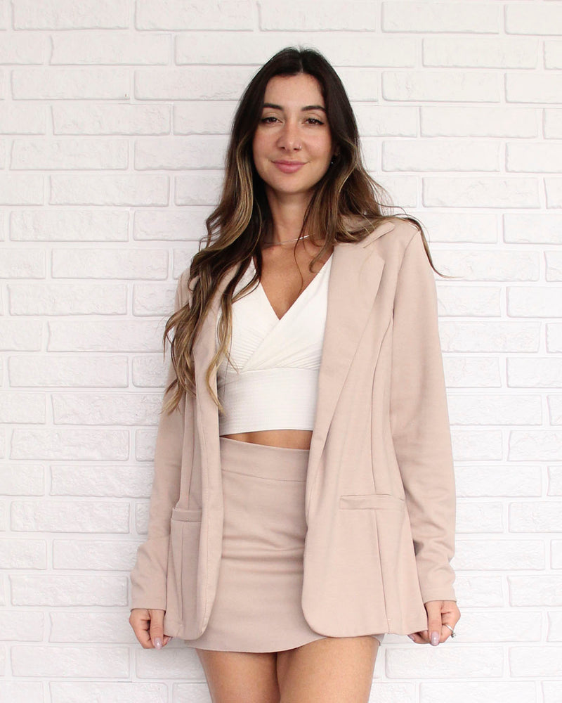 Blazer Bliss Areia