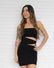 Vestido Recortes Preto