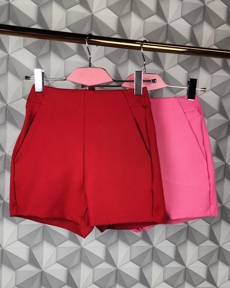 Short Ami Roma Vermelho