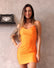 Vestido Degage Laranja